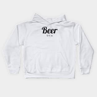 Generic beer label Kids Hoodie